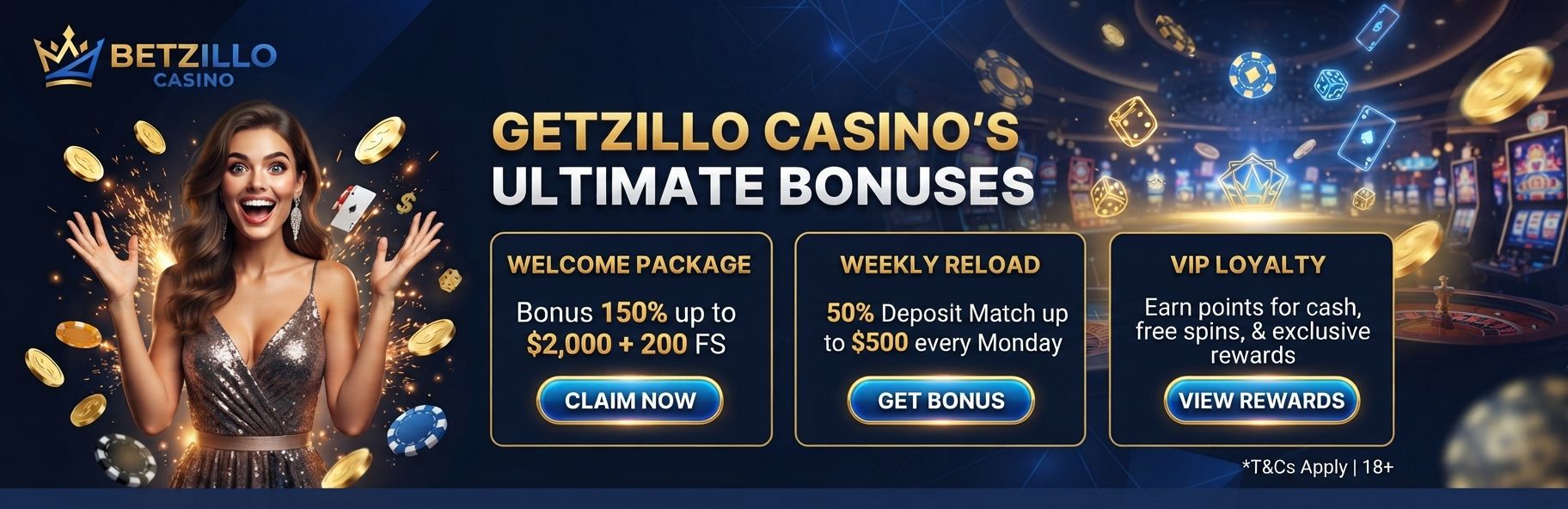 Betzillo Casino Bonus